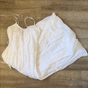 NWT Banana Republic White Sundress Size Small